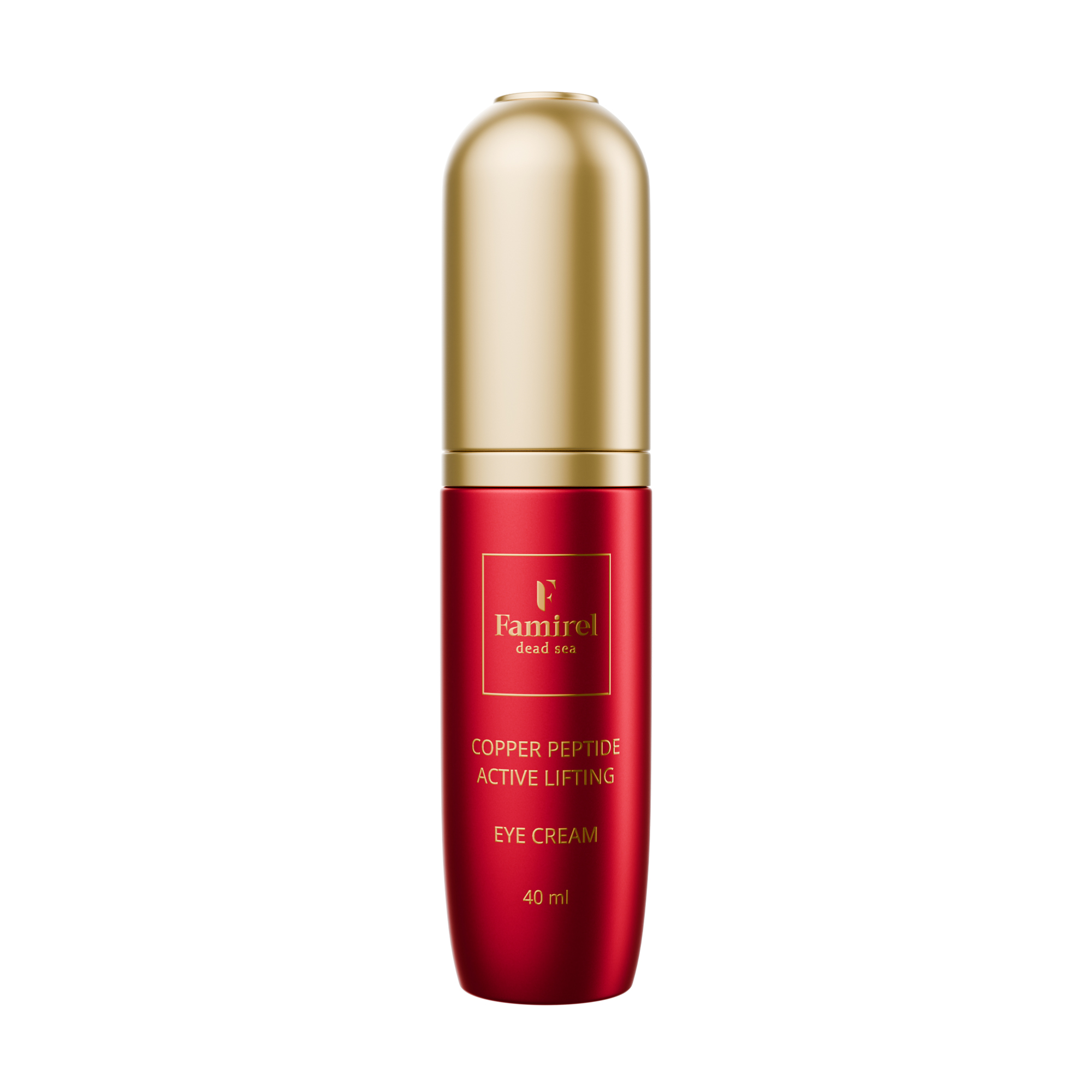 Крем ліфтинг-актив для шкіри навколо очей Famirel Copper Peptide Eye Cream із пептидами міді, 40 мл