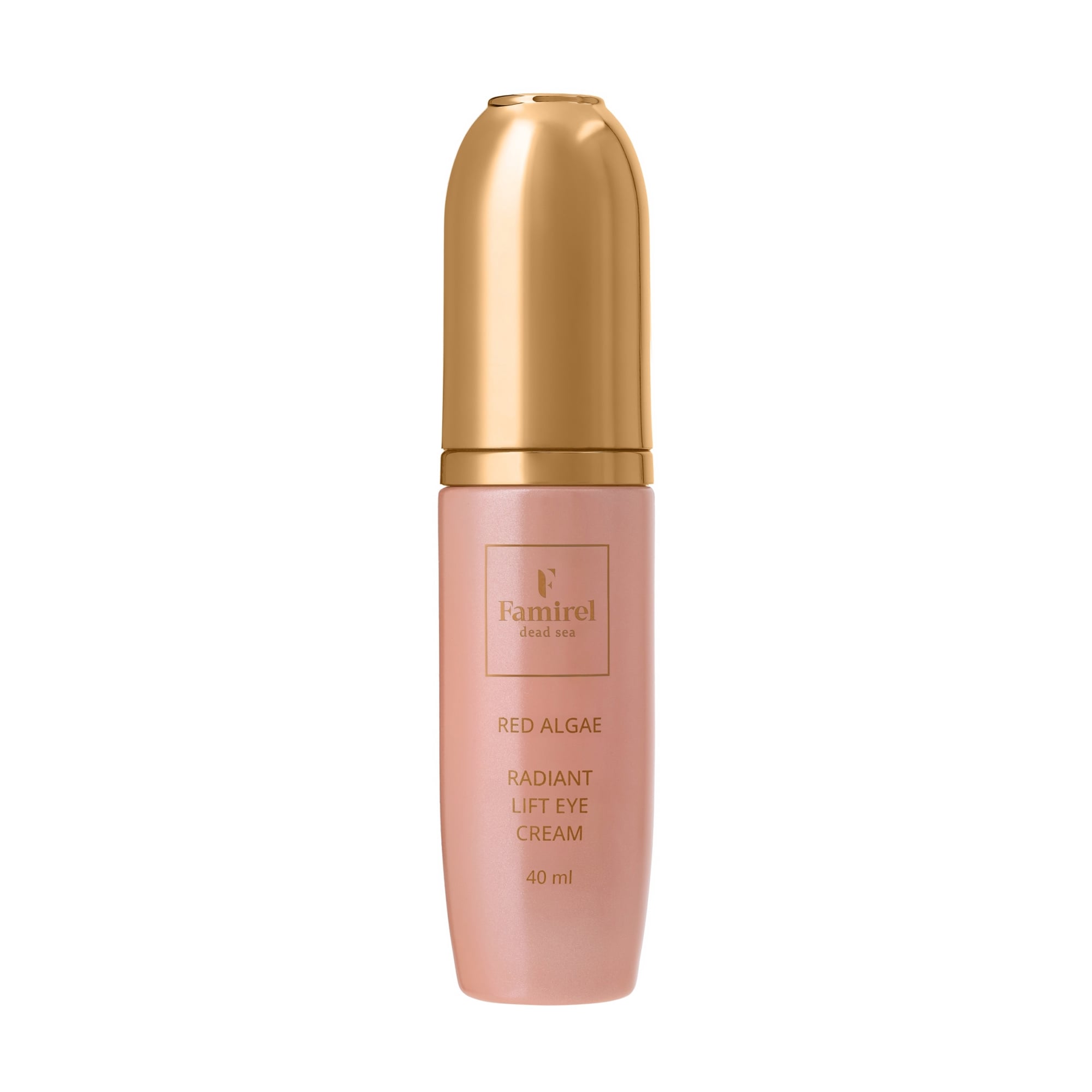 Ліфтинг-крем для шкіри навколо очей Famirel Red Algae Radiant Lift Eye Cream Зміцнення та освітлення, з екстрактом червоних водоростей, 40 мл